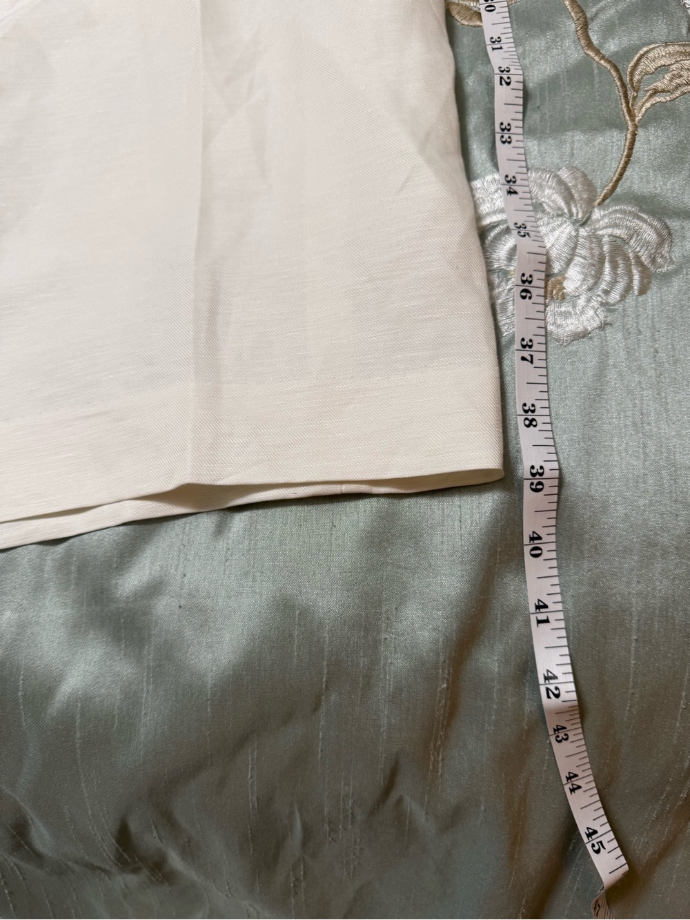 Ralph Lauren white High-Rise Wide-Leg Linen Pants - Picture 10 of 10